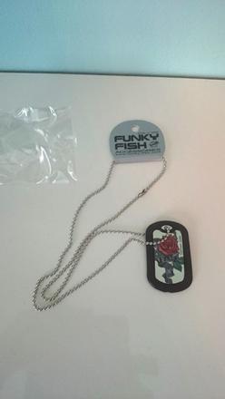 Náhrdelník funky fish- ruža,