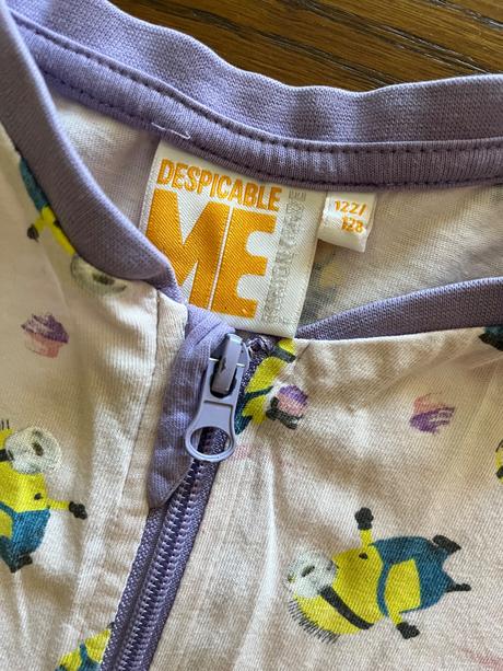 Pyžamkový overal mimoni 122/128, 122