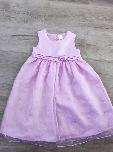 Dievčenské slávnostné šaty, palomino,110