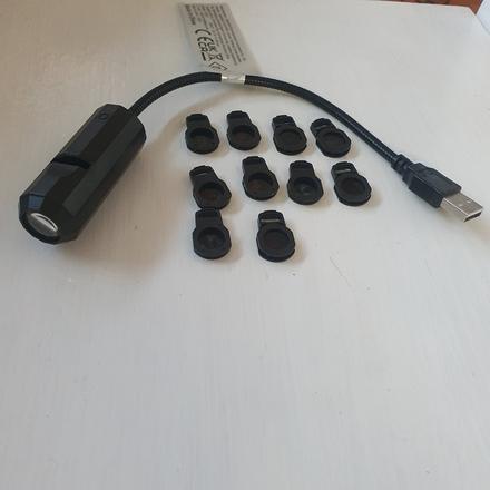Nocne svetlo s usb projekciou, 