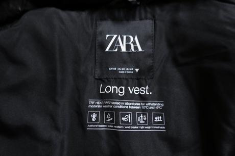Dlhá vesta zara, zara,xs