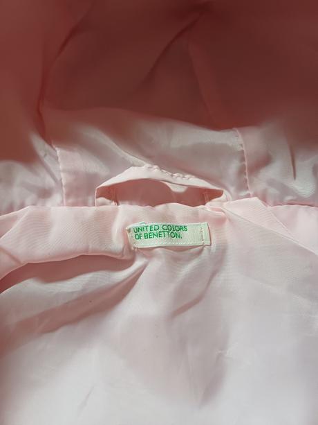 Nádherná bundička v.62/68 3-6mes, benetton,68