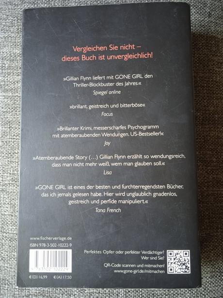 G.flynn - gone girl - das perfekte opfer,