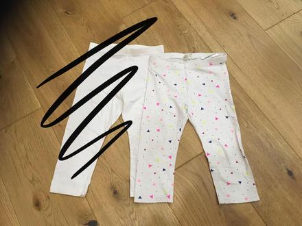 3/4 legíny hm, h&m,116