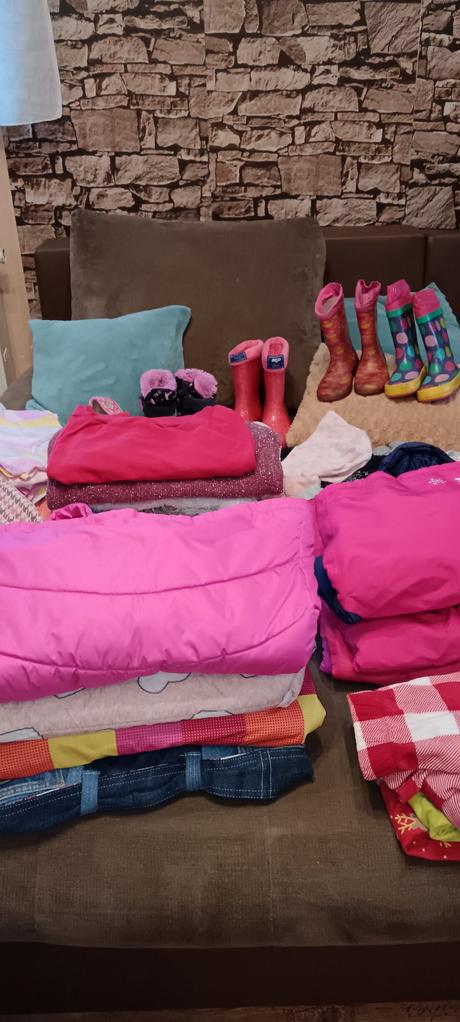 Veľký balík vecí pre dievčatko, 104–116