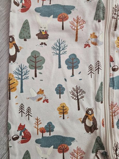 Pyžamko na zips lindex 68 jeseň, lindex,68