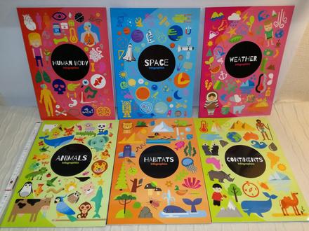 Infographics set x6,