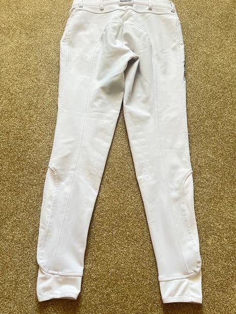 Rajtky biele pretekove vel s, s