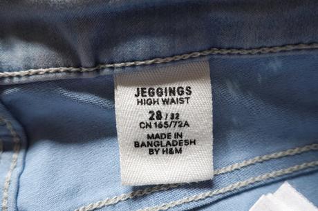 Mäkké poddajné rifle h&m jeggings, h&m,s