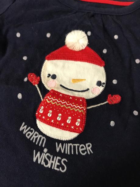 Tričko snehuliak, gymboree,68