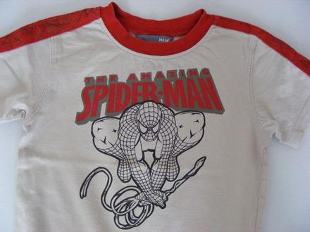 Tričko spiderman zn. h&m - 98/104, h&m,98