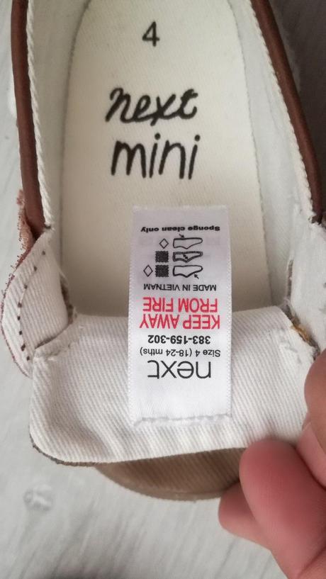 Plátené topánky next č.19/20, next,20