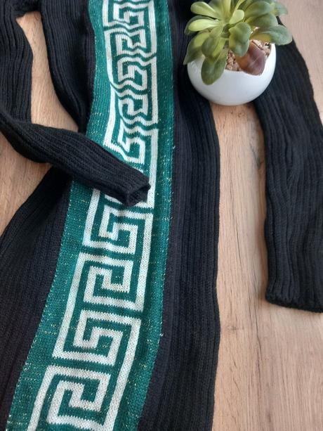 Dámske pletené šaty, s