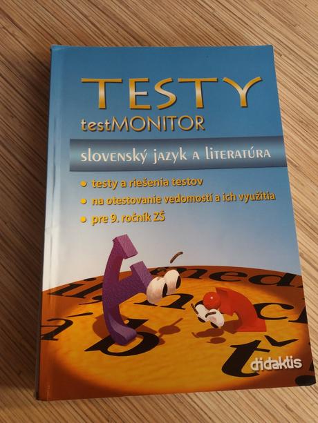 Testy testmonitor slovenský jazyk a literatúra,