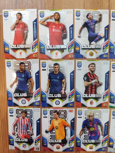 Futbalové kartičky - fifa 365 2026 - club 99,