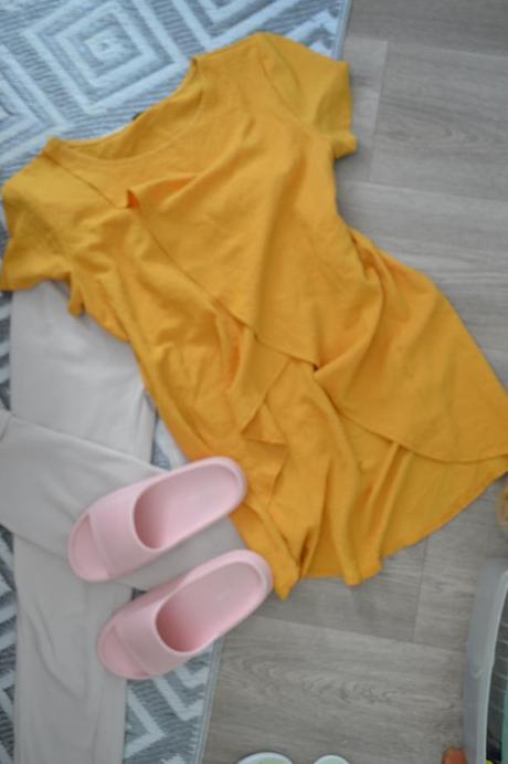 Sexi postupná tunika blúzka s/m, m