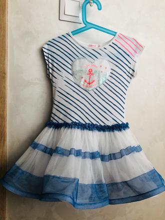Šaty bilieblush s tutu sukňou 4-5 rokov, 104