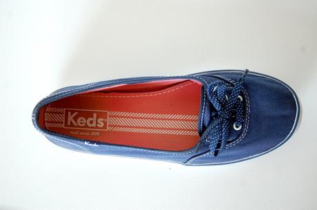Dámske plátenné baleríny keds teacup, 39
