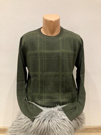 Pánsky kockovaný sveter pierre cardin (m), pierre cardin,m