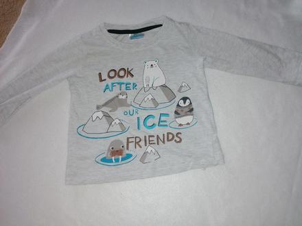 Tričká s dlhým rukávom veľ 86, 86–98