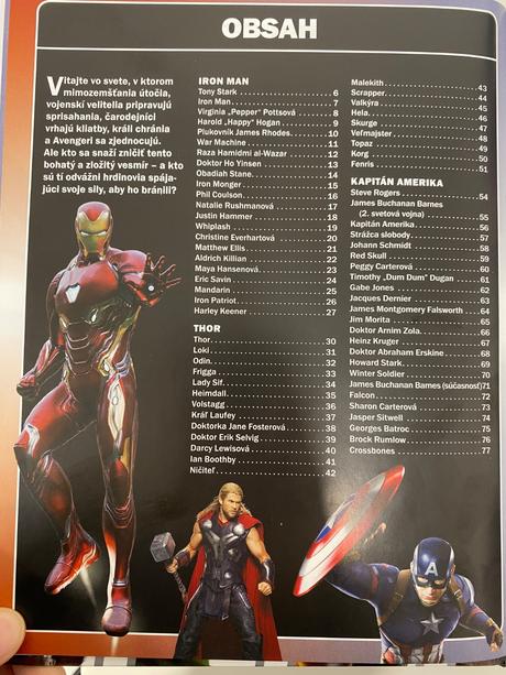 Kniha marvel studios encyklopédia postáv nová, 