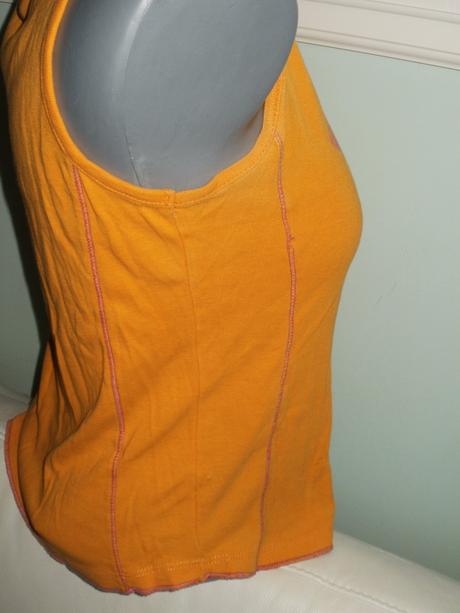 Oranžové tričko champion, m