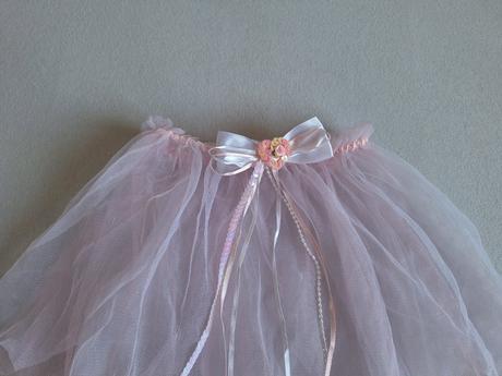 Ružová suknička s mašľou zn. h&m veľ. 110-116, h&m,116