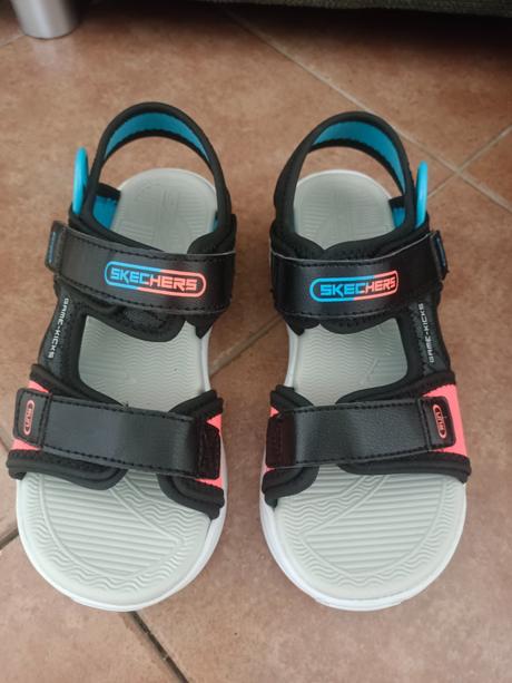 Detské sandale, skechers,35