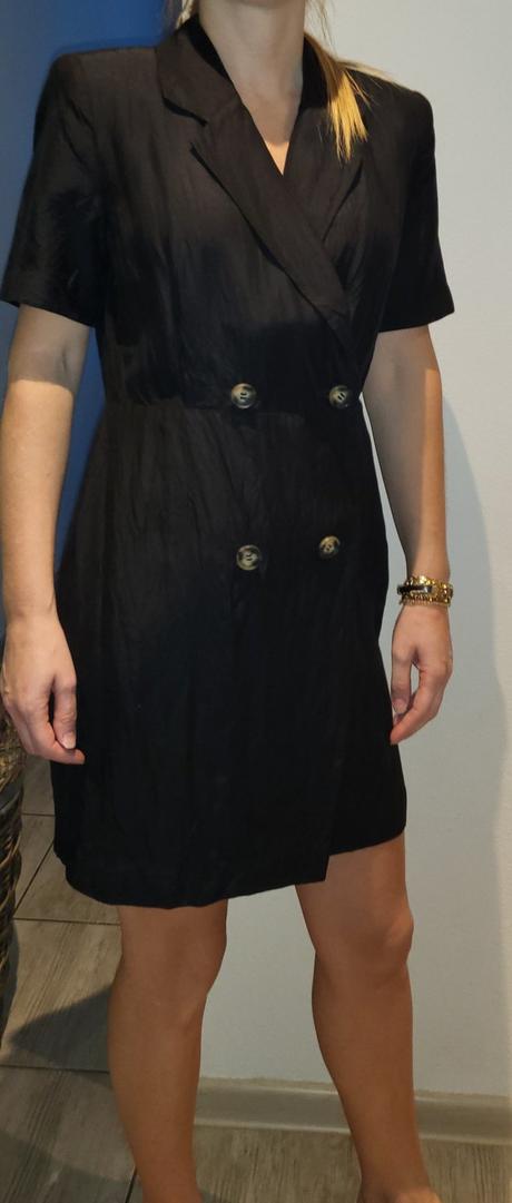 Šaty s prímesou ľanu vel.36, c&a,s