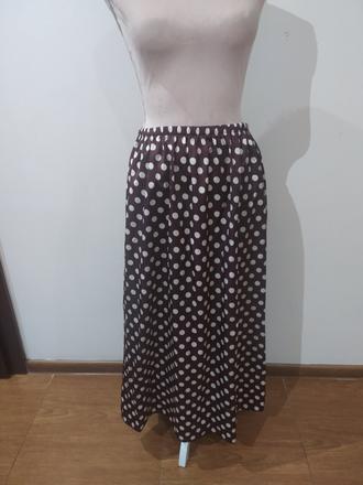 Bodkovaná sukňa, zara,m