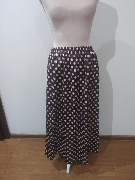 Bodkovaná sukňa, zara,m