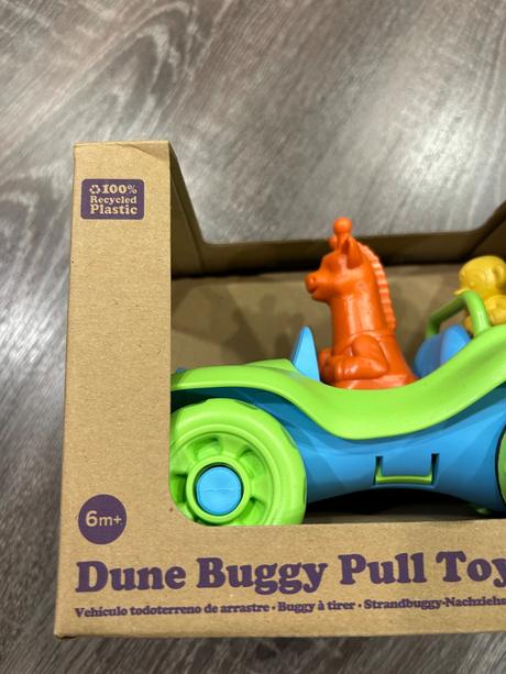 Green toys autičko so zvieratkami zelena,