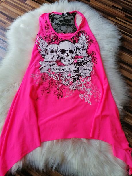 Predĺžené tričko, s