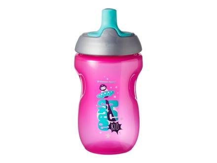 Tommee tippee športová fľaša girl 300 ml., 12m+, tommee tippee