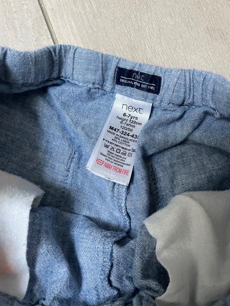 Ľanové šortky, next,122