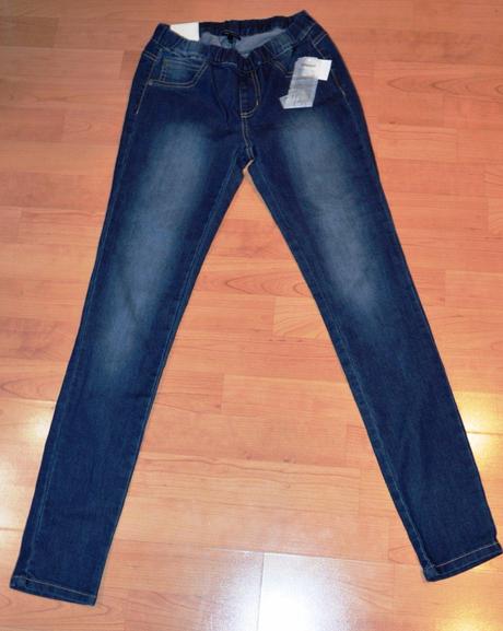 Znackove riflove jegginsy, kappahl,152