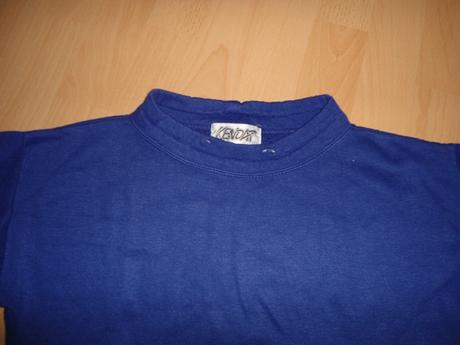 Tmavomodra mikina - sport, 140