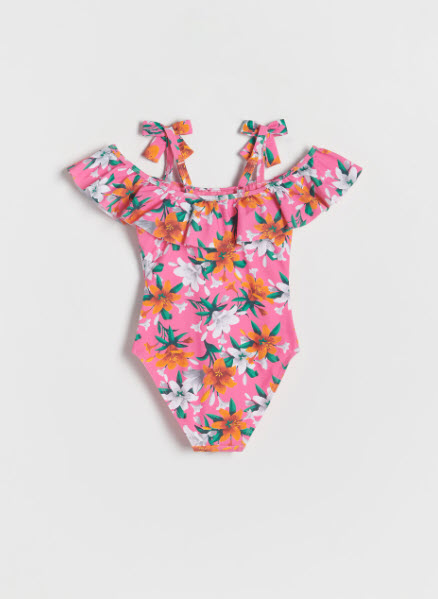 Nádherné jednodielne plavky s volánom reserved, reserved,134