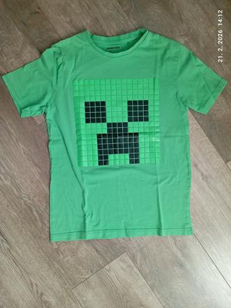 Tričko minecraft (už s poštovným), reserved,152
