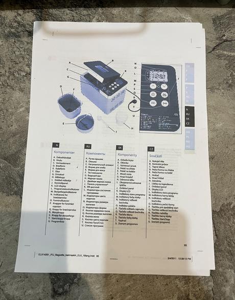Electrolux ebm 8000 pekáreň chleba a koláče, electrolux
