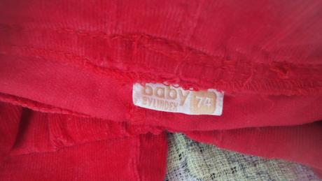 Červené menžestráky, lindex,74