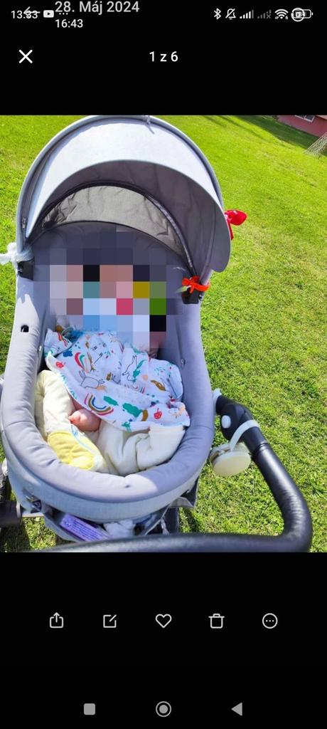 Predám kočík stokke, hlboká vanička, stokke,stokke trailz terrain