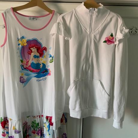 Komplet monnalisa - šaty + mikina č. 152, 11-12 r., monnalisa,152