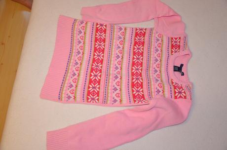 Dievčenský pletený pulóver, 158