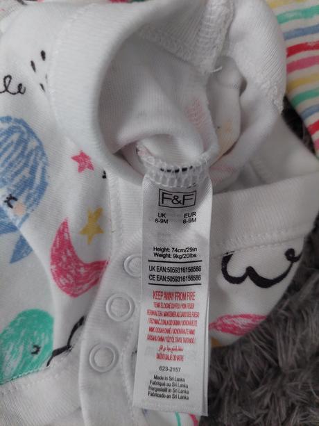 Dievčenské body f&f veľ. 74, f&f,74