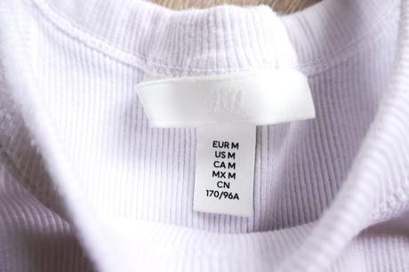 Vrúbkované tričko h&m, h&m,m