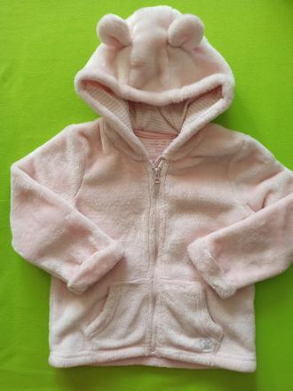 Plyšová mikinka s uškami, f&f,92