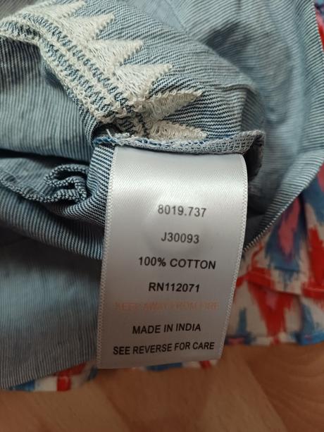 Farebné letné šaty, primark,122