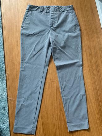Zara sivé rovné nohavice 34, zara,34
