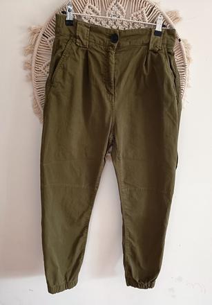 Khaki nohavice bershka, bershka,m
